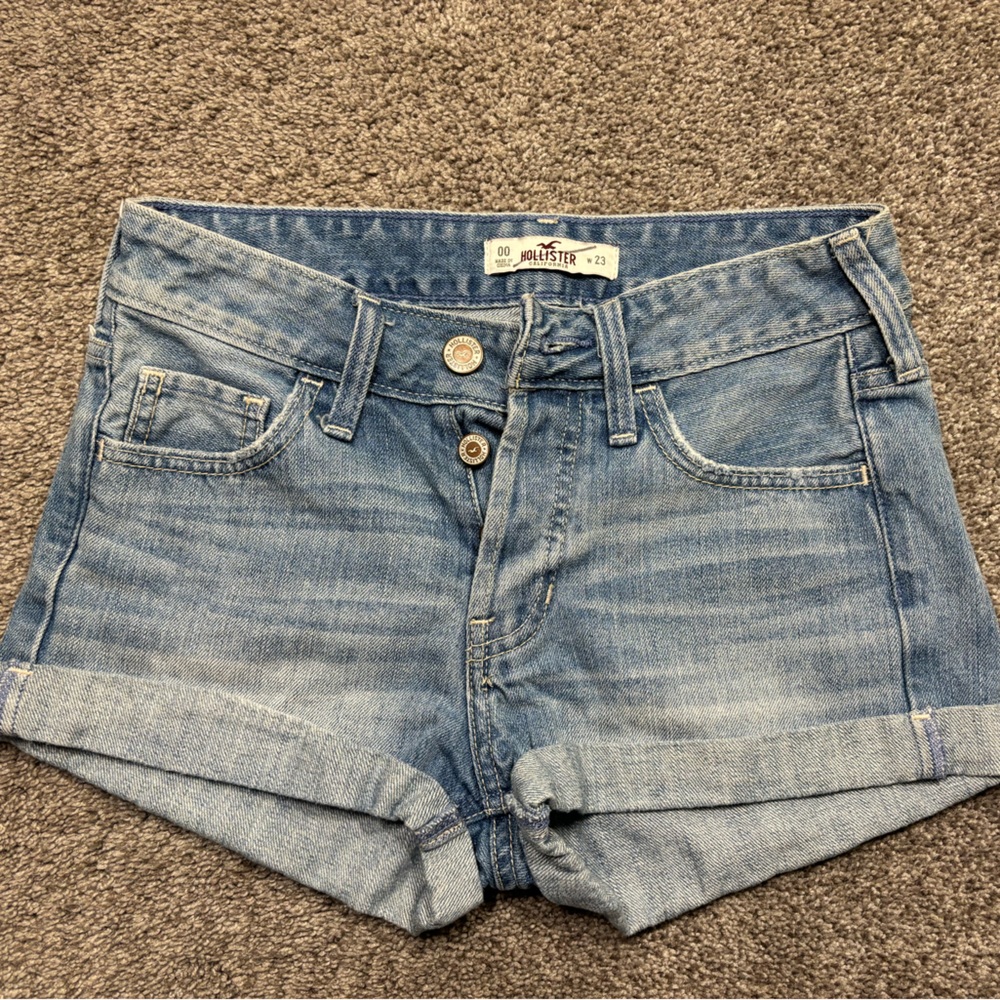 Hollister denim shorts